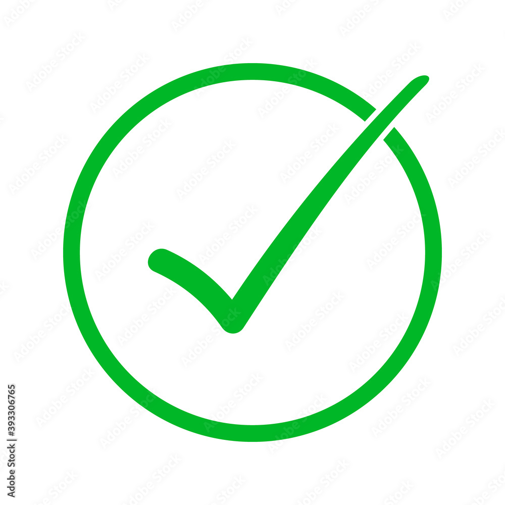 vector illustration of green Check mark icon - Checkmark sign vector illustration of green Check mark icon - Checkmark sign