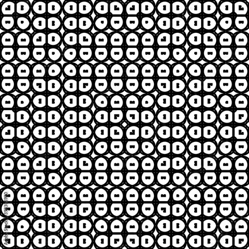 Design seamless monochrome pattern