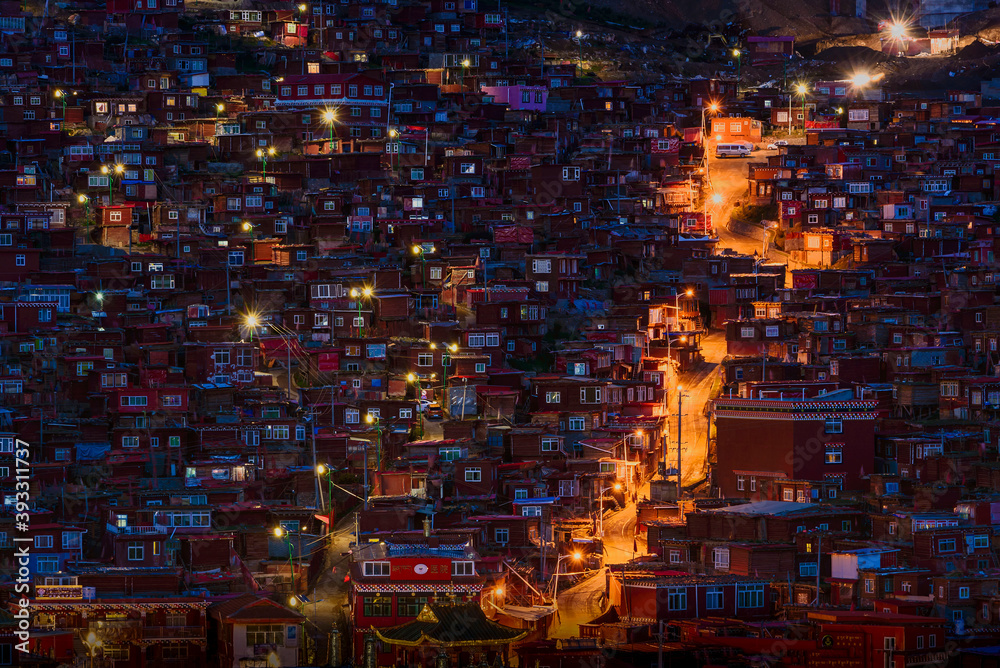 Obraz premium 中国四川甘孜色达