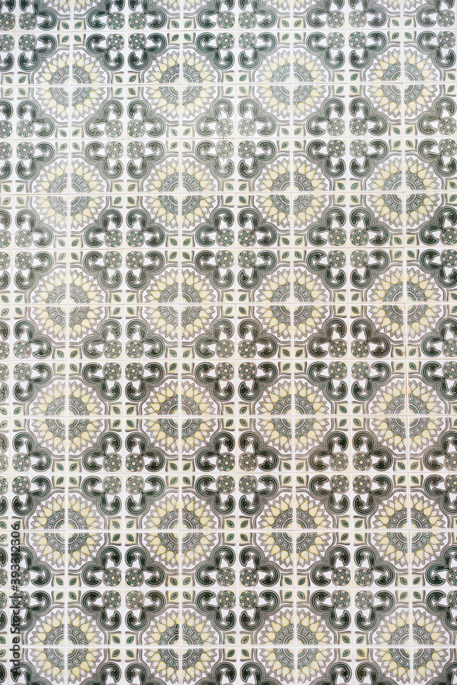 Tiles pattern retro