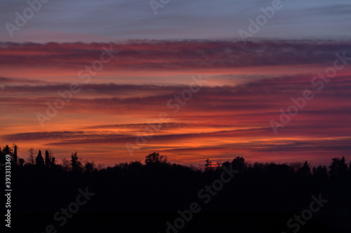 Sunset sky © Marta