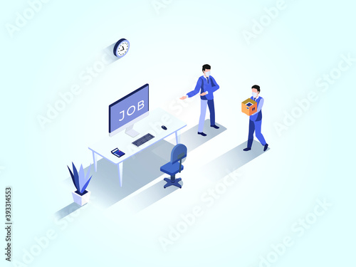 Patients waiting for a doctor appointment during corona virus outbreak vector concept