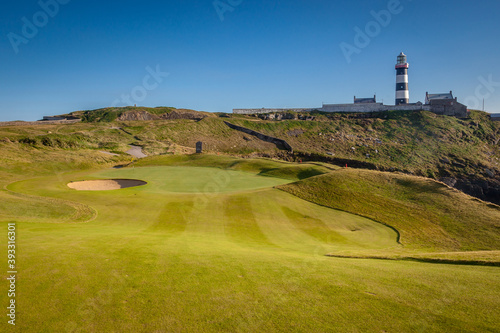 Canvastavla Stunning View Of The 17th Green At The Old Head Of Kinsale Golf Links