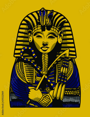 egyptian pharaoh sacrophagus