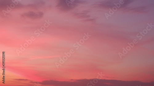 4K sky time lapse, clouds background. Cloud nature, timelapse of skyscrapers