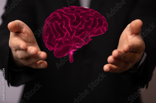 brain intelligence ai digtal 3d artificial intelligence