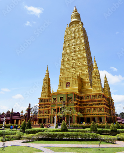 The beautiful temple, a tourist attraction