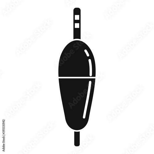 Tool bobber icon. Simple illustration of tool bobber vector icon for web design isolated on white background