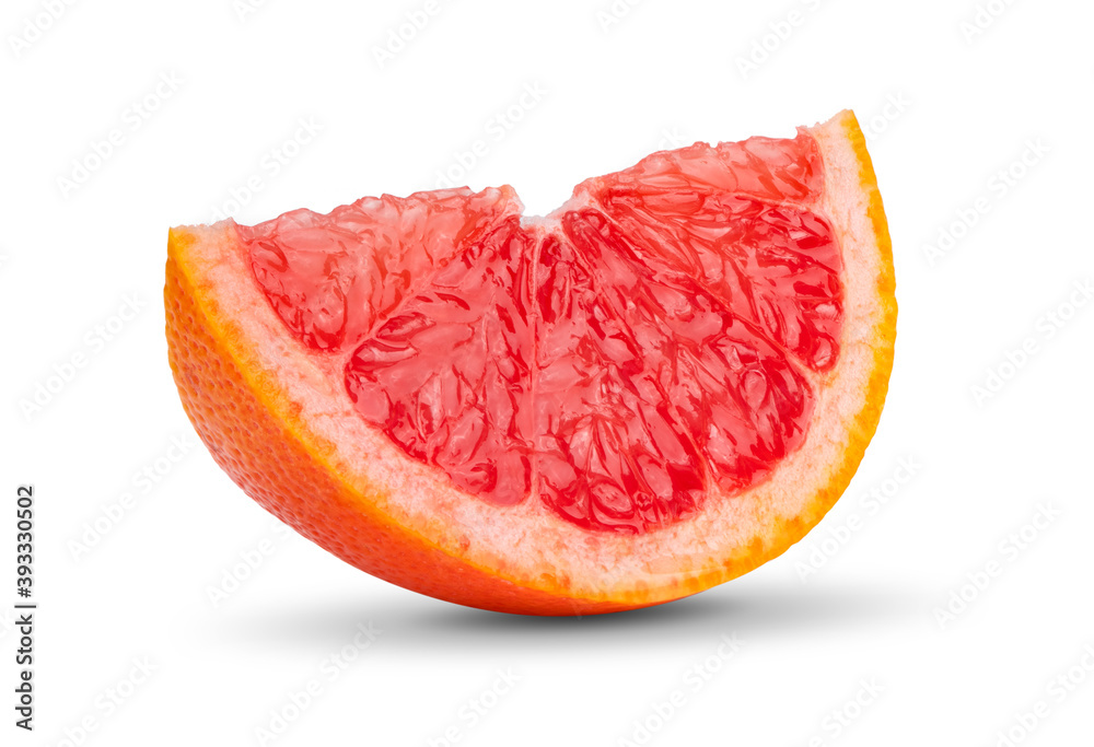 Grapefruit on white background Grapefruit on white background
