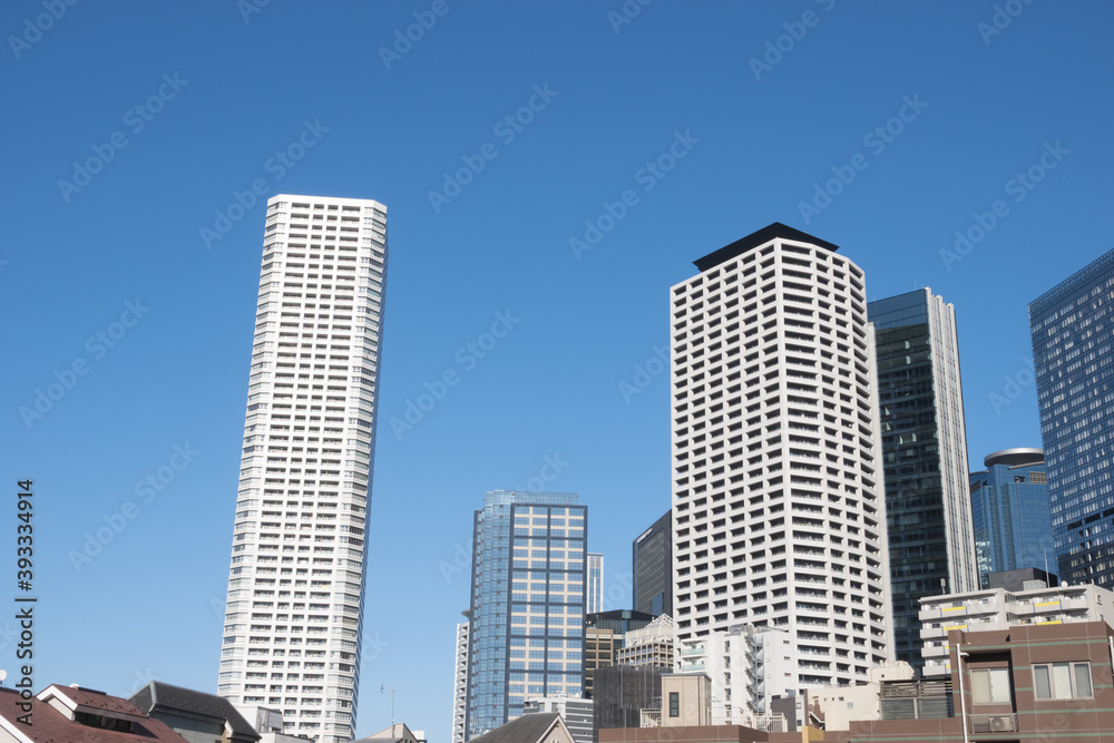 東京　再開発が進む西新宿5丁目　2020年11月