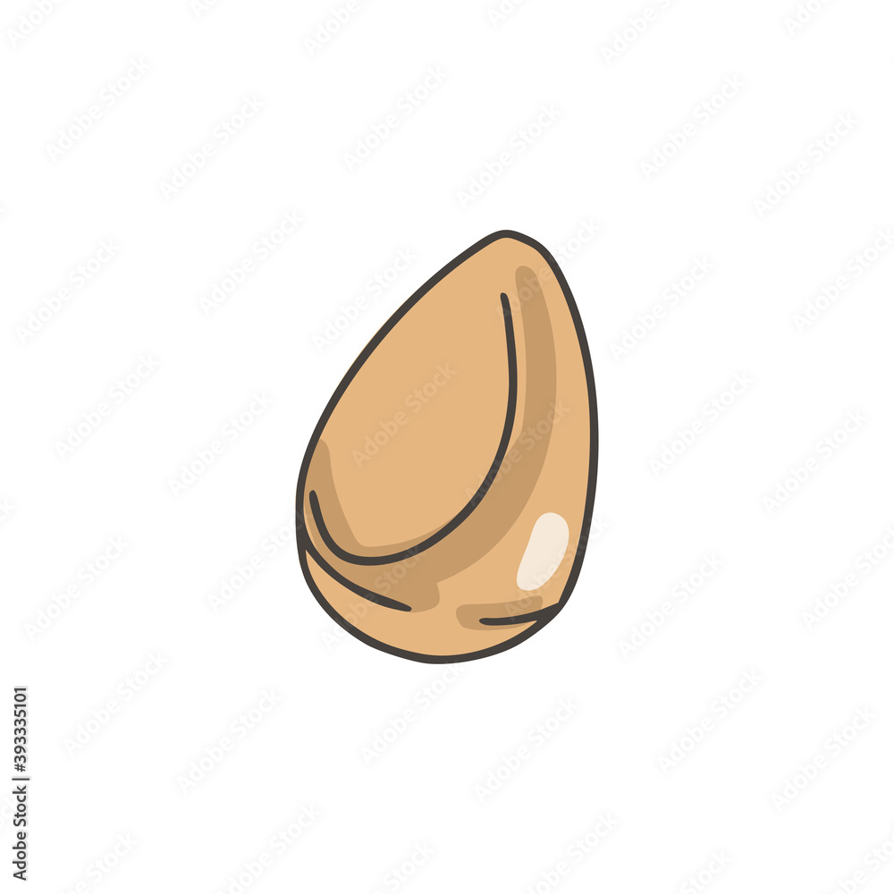 Beauty blender for applying tone to the skin of the face. Cosmetic accessory. Girly stuff. Colorized doodle style. Vector illustration on isolated white background. For printing on paper and canvas Beauty blender for applying tone to the skin of the face. Cosmetic accessory. Girly stuff. Colorized doodle style. Vector illustration on isolated white background. For printing on paper and canvas