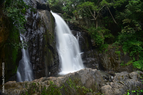 Fototapeta Naklejka Na Ścianę i Meble -  Pullaveli Falls in Dindigul, Tamilnadu