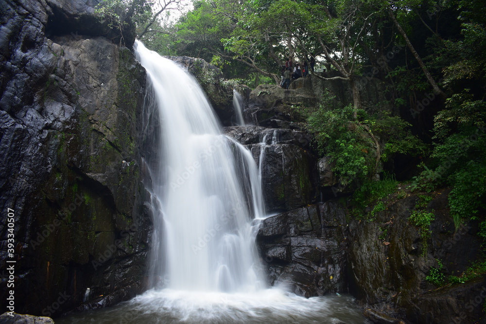 Pullaveli Falls in Dindigul, Tamilnadu