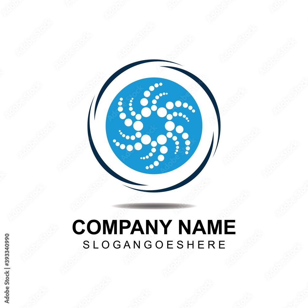 Vortex circle logo and symbols template icons app Vortex circle logo and symbols template icons app