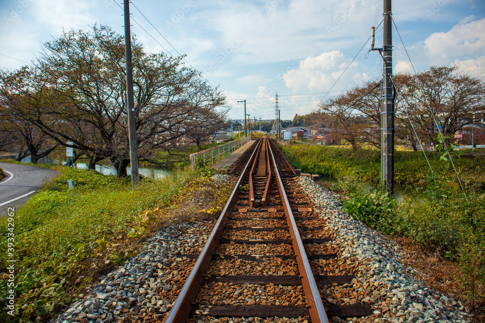 鉄道と日本の風景２　鉄道橋と川