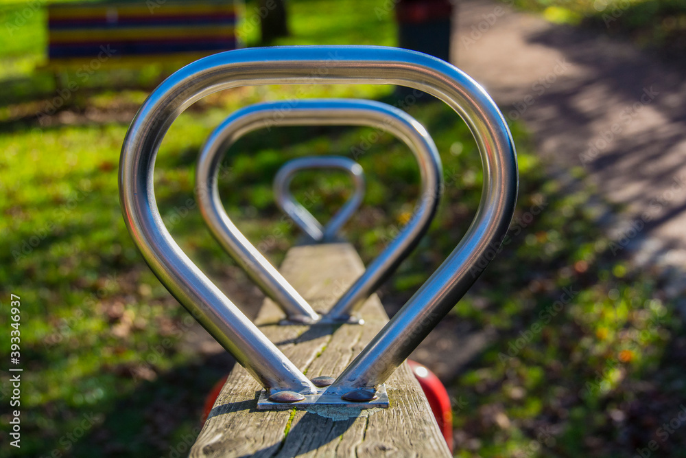 Wippe auf dem Spielplatz