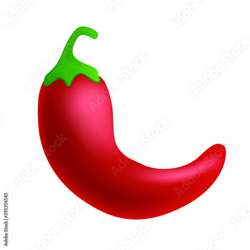 Hot Pepper Fruit Emoji Vector Design. Art Illustration Agriculture Farm Product.