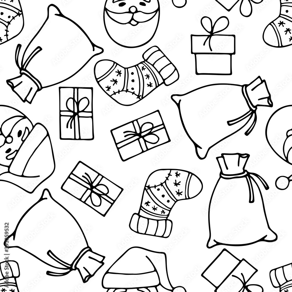 Christmas Socks Clipart Transparent Background, Green Christmas Socks In  Style Doodle, Christmas Drawing, Socks Drawing, Christmas PNG Image For  Free Download
