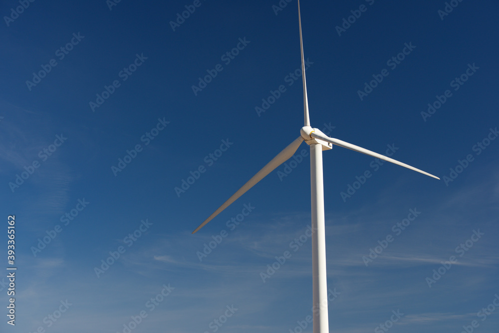 Sustainable wind energy concept view Sustainable wind energy concept view