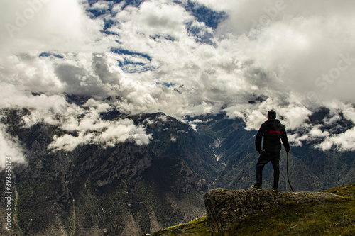 Dronagiri Peak View 