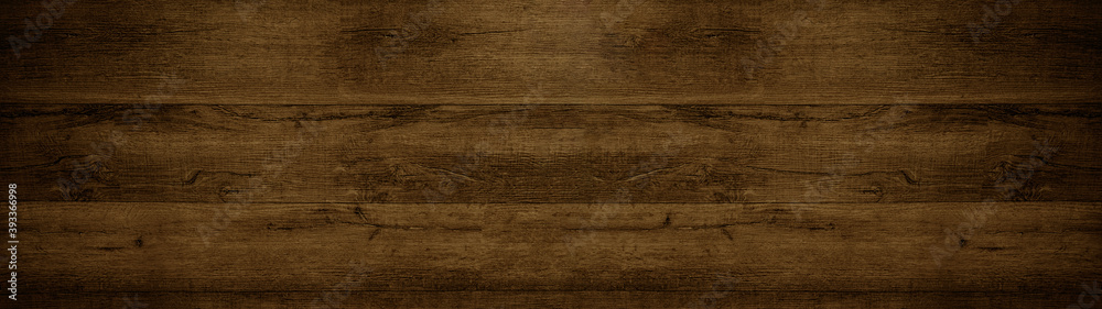 old brown rustic dark wooden texture - wood background panorama long banner
 - obrazy, fototapety, plakaty 