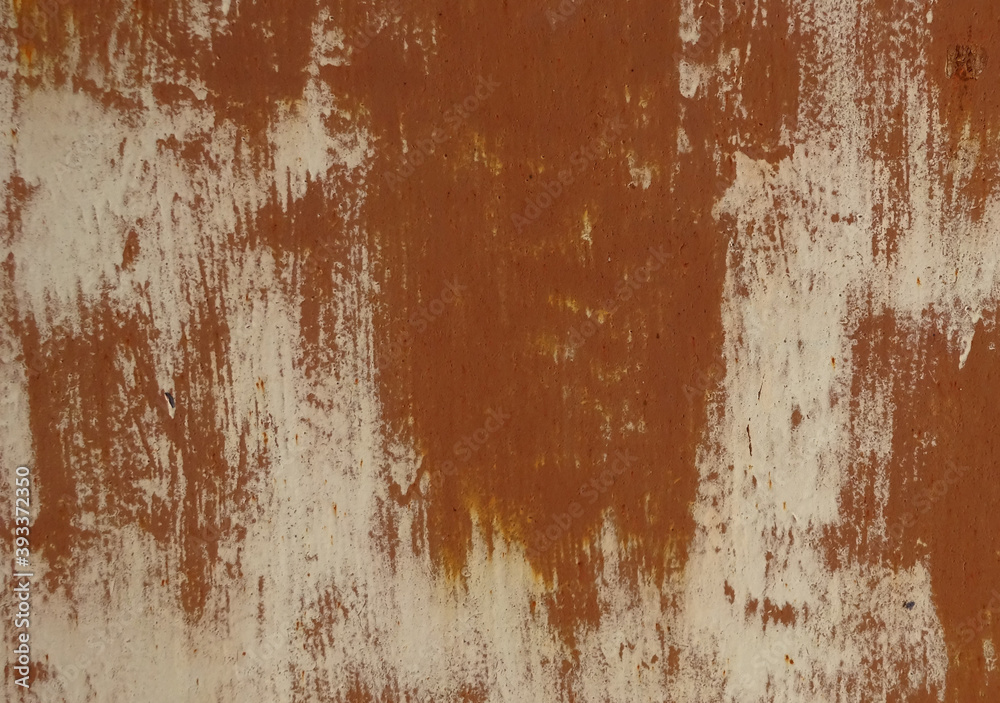 Texture of paint on a metal door Texture of paint on a metal door