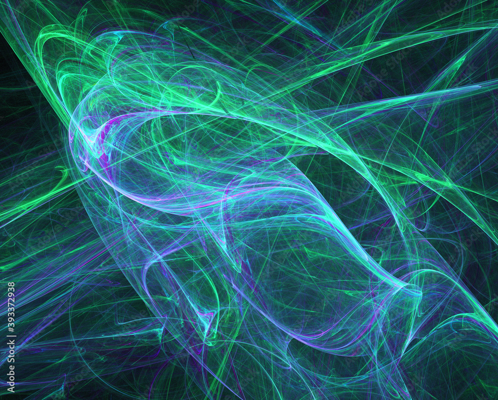 fractal on black fractal on black