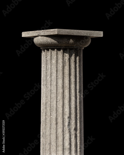 Fototapeta Naklejka Na Ścianę i Meble -  elements of architectural decorations of buildings, columns, pommel and patterns, on the streets in Catalonia, public places.