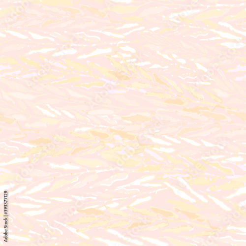 Vector seamless background with colorful watercolor illustration of foliage and plants. Can be used for wallpaper, pattern fills, web page, surface textures, textile print, wrapping paper
