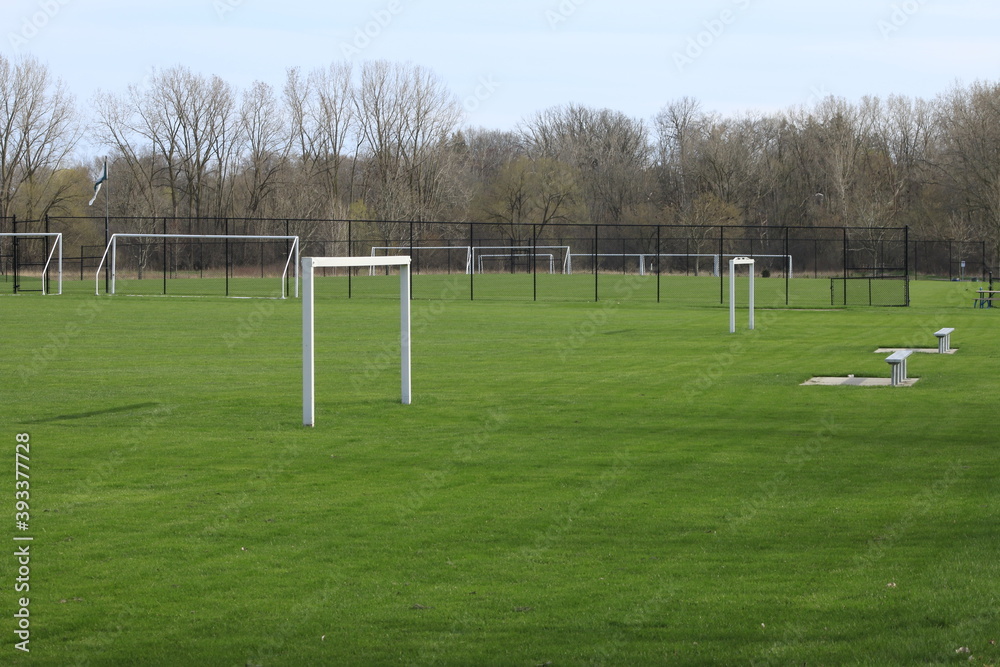 Obraz premium soccer fields