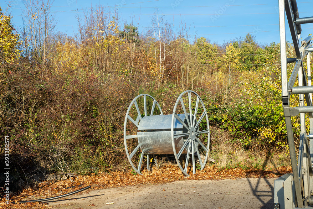 Erkabeltransportrolle- Leerrolle