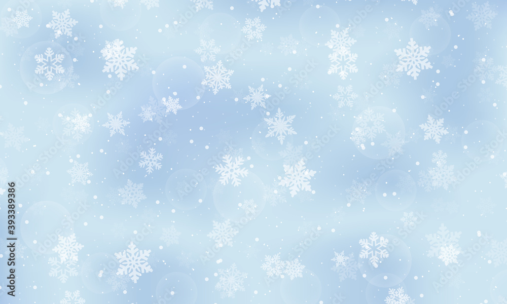 Abstract winter with snowflakes background. Abstract winter with snowflakes background.