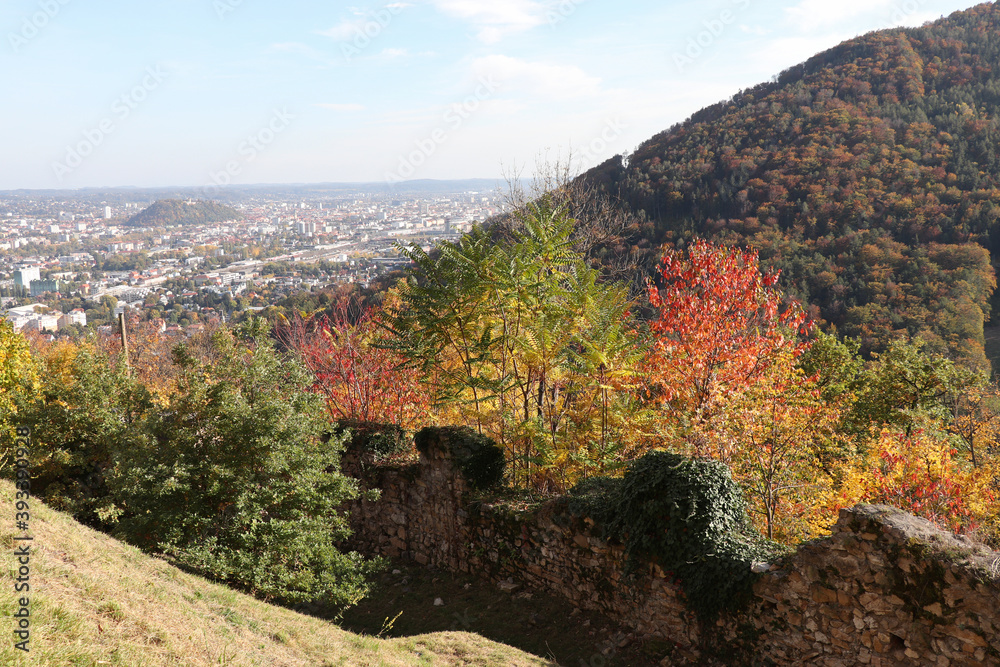 Obraz premium Herbst auf Schloss