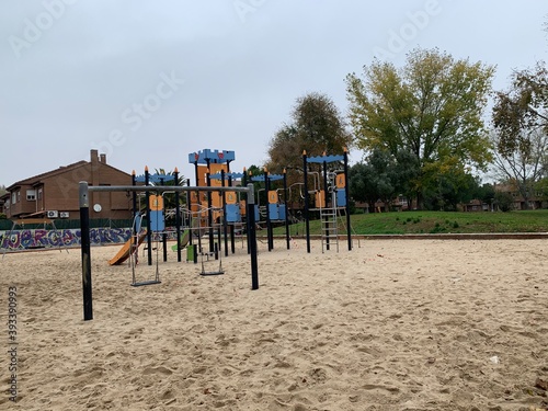 Wallpaper Mural playground on the beach Torontodigital.ca