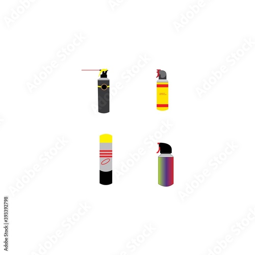injector cleaner spray vector design
