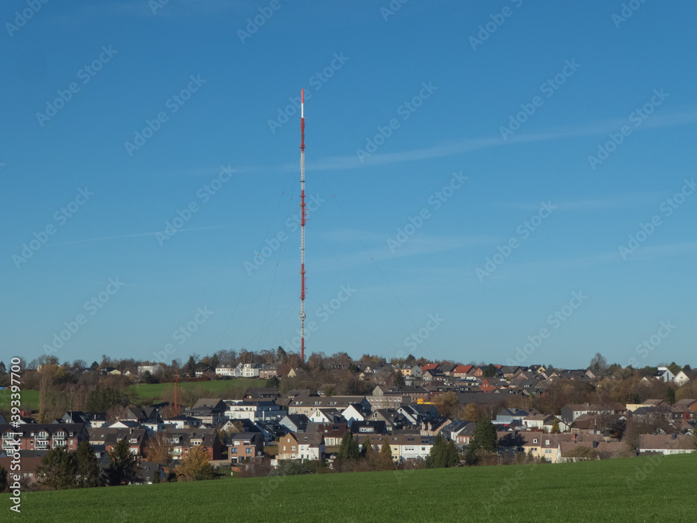 Fototapeta premium Fernblick über Stolberg Rhld. 