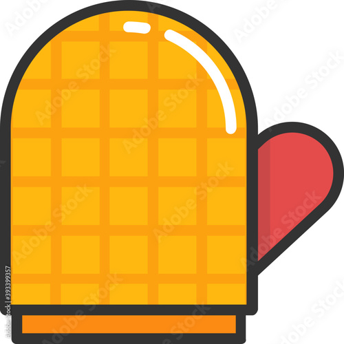 
Mitts Vector Icon
