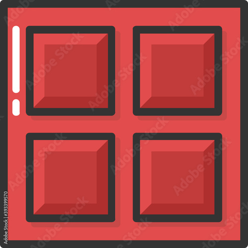 
Chocolate Vector Icon
