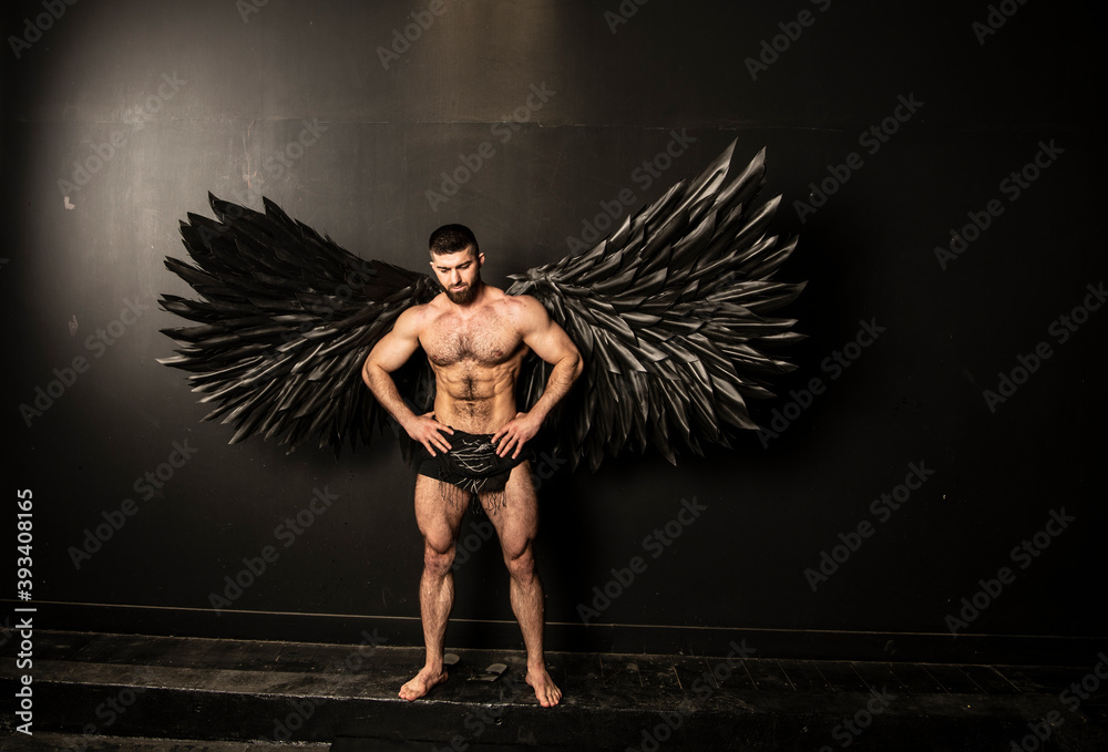 Angel wings, angel wings costume, black wings, black wings costume, black  wings