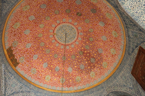 tiles on the dome