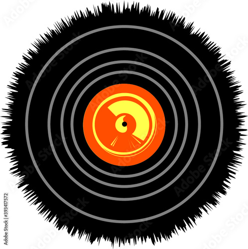 vinyl record