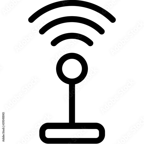 
Signals Line Vector Icon
