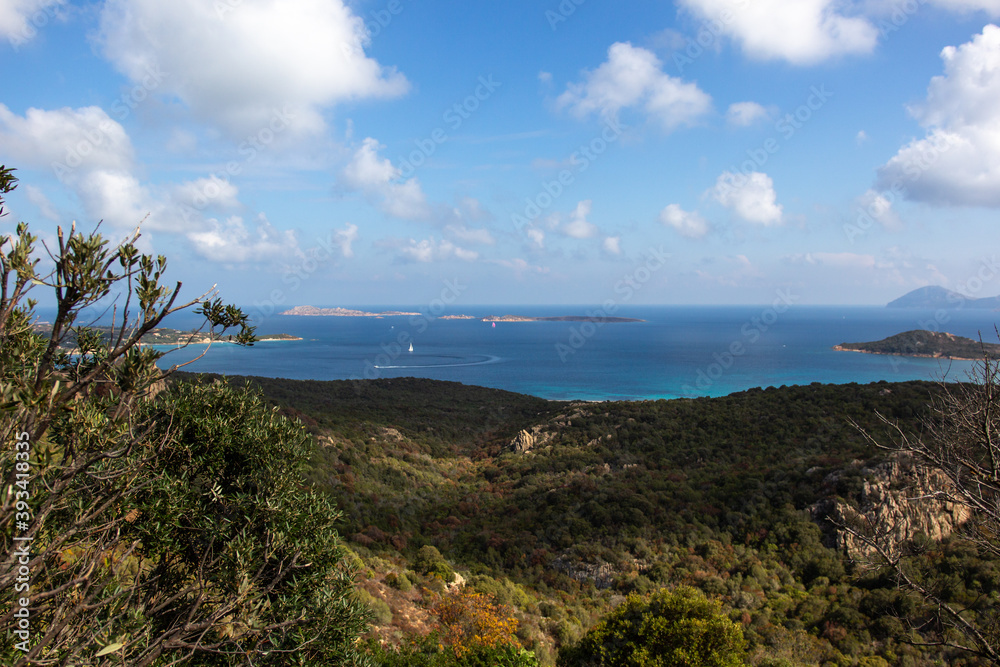 View of Sardegna Italy