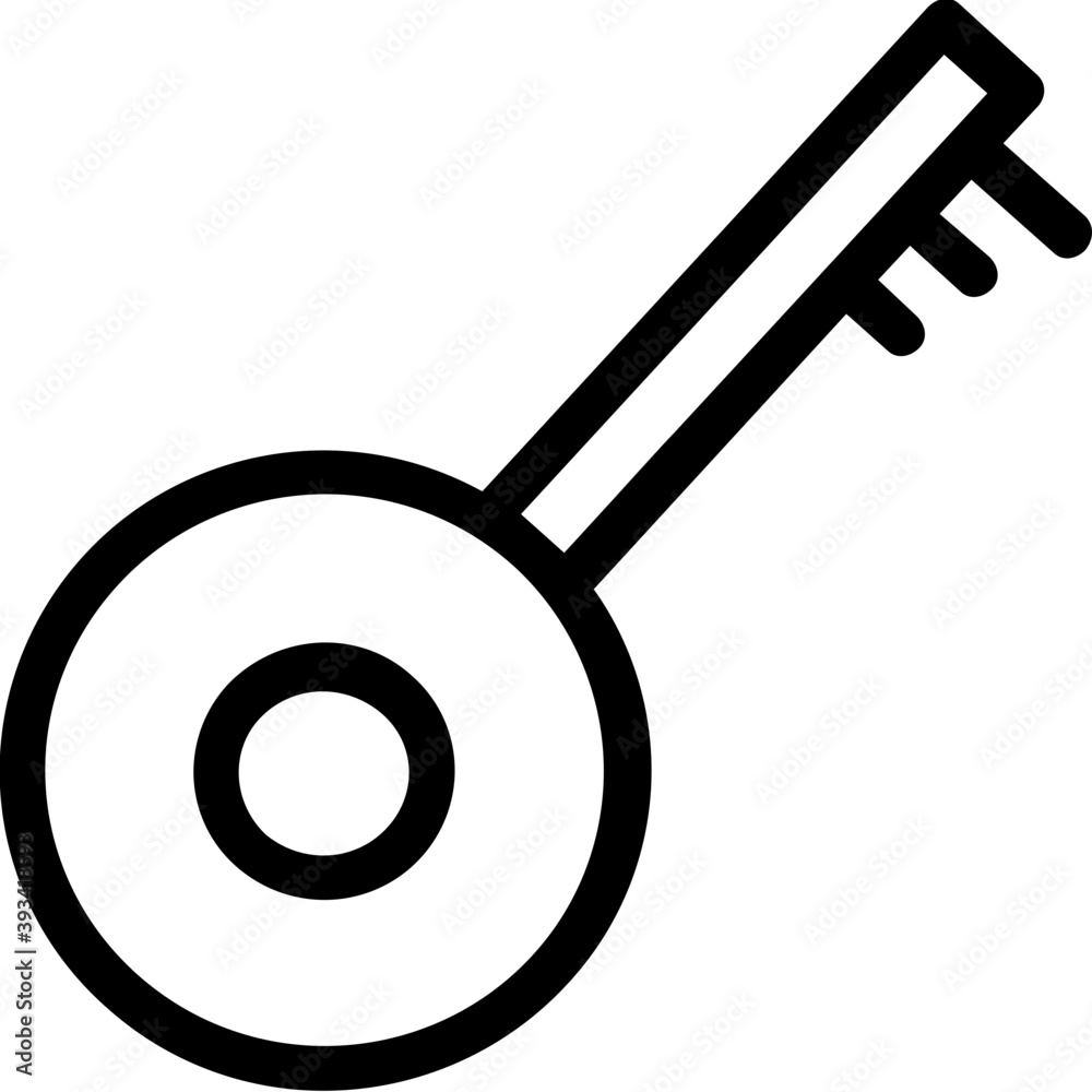 Key Line Vector Icon
Key Line Vector Icon