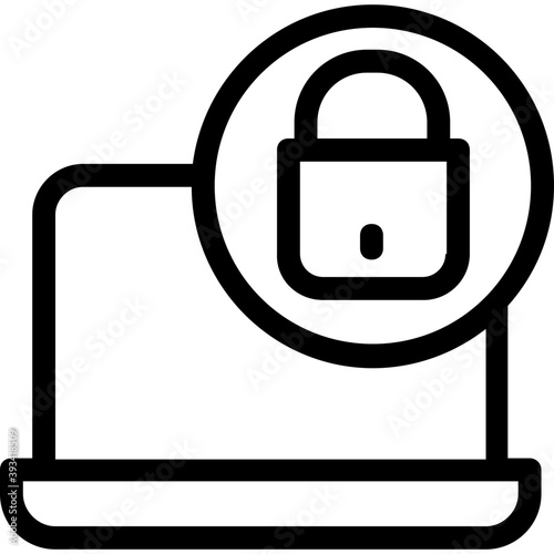 
Adaptive Line Vector Icon
