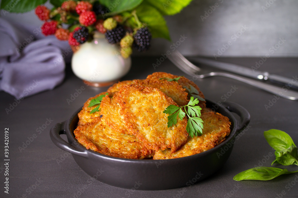 Potato Cakes. Vegetable fritters, latkes, hash browns. Vegetable pancakes Potato Cakes. Vegetable fritters, latkes, hash browns. Vegetable pancakes