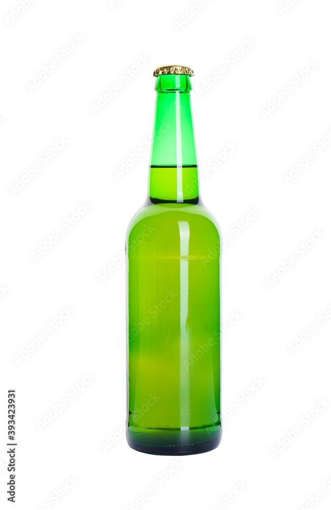 Beer bottle isolated on white background. Beer bottle isolated on white background.