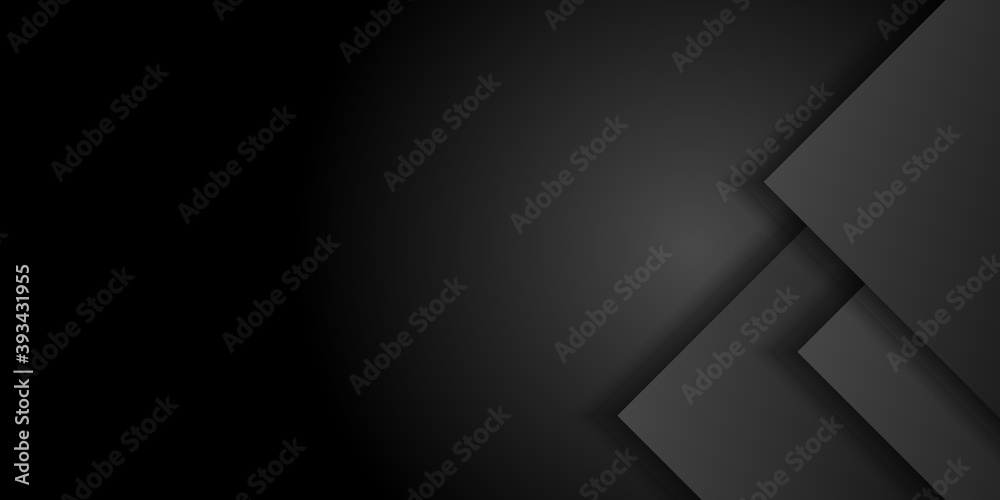 Dark black neutral abstract background for presentation design. Suit for business, corporate, institution, party, festive, seminar, and talks