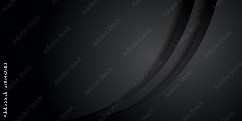 Vector Illustration Modern Black Abstract Design Geometric Paper Style Background. Suit for business, corporate, institution, party, festive, seminar, and talks Vector Illustration Modern Black Abstract Design Geometric Paper Style Background. Suit for business, corporate, institution, party, festive, seminar, and talks