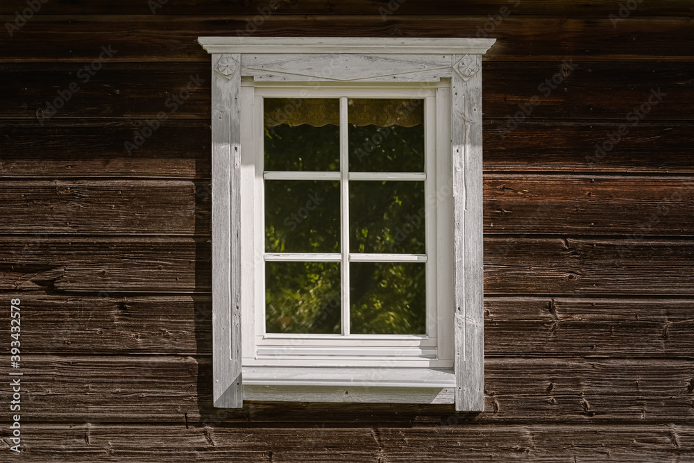 Window of an old house